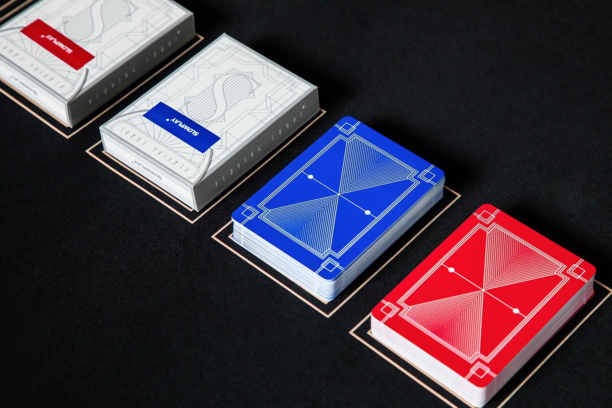 New Release - Iconic SLOWPLAY Plastic Playing Cards