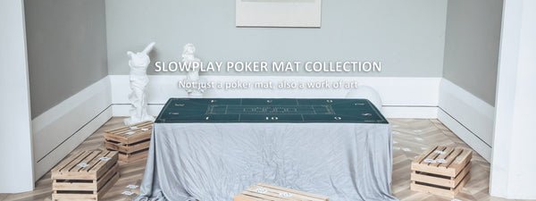 Poker Mats that easily transform any space into professional poker room | SLOWPLAY - Premium Poker Equipment