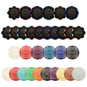 SLOWPLAYポーカーチップサンプルセット｜SLOWPLAY