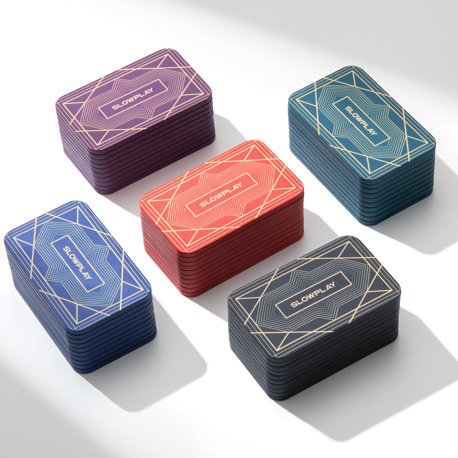 SLOWPLAY Nash Poker Plaque | Rectangular Poker Chip