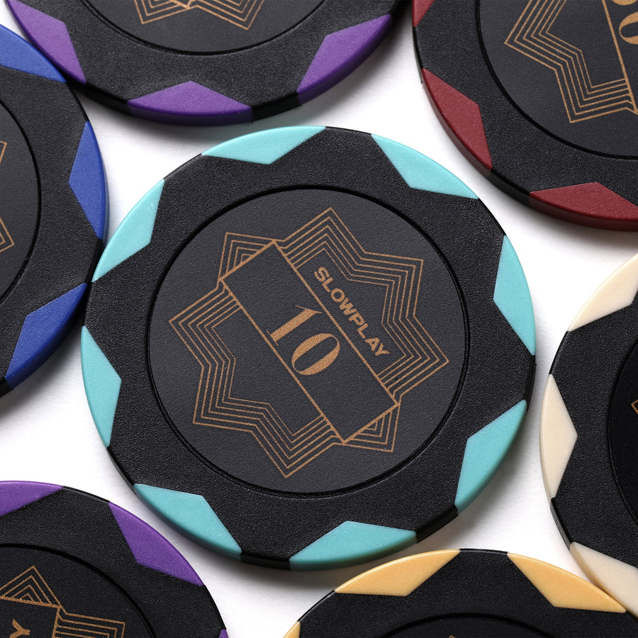 SLOWPLAY Nash Clay Poker Chips | Clay Poker Chips