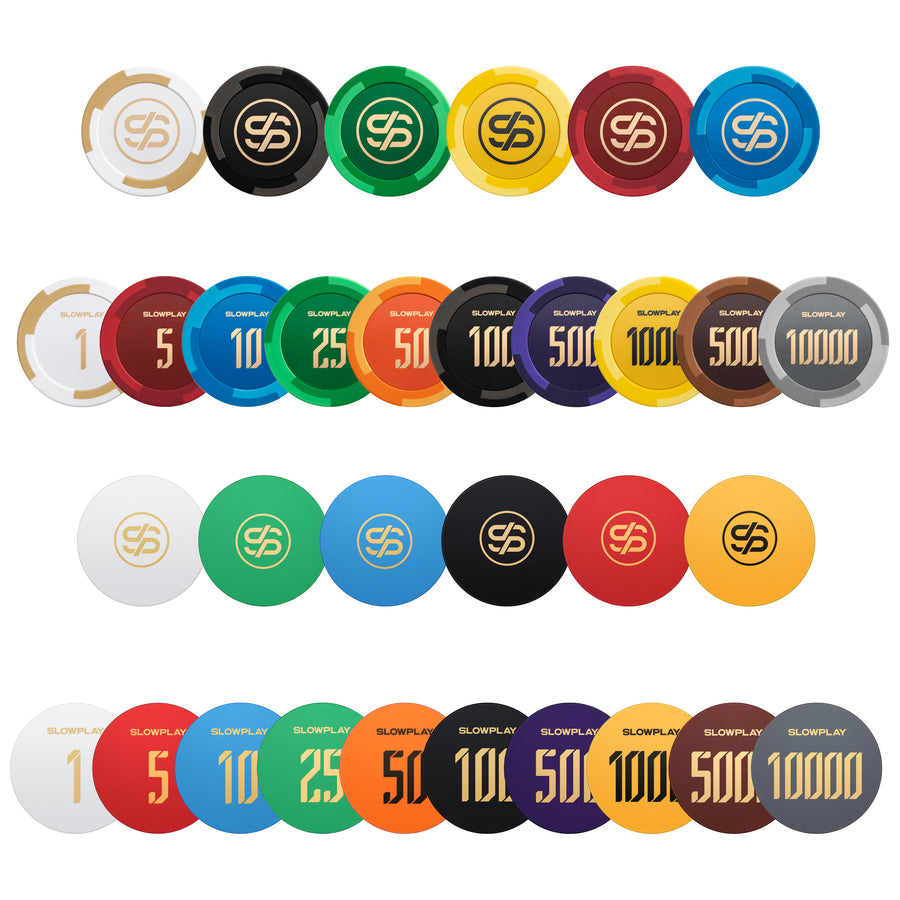 SLOWPLAY Godel Sample Set | Poker Chips