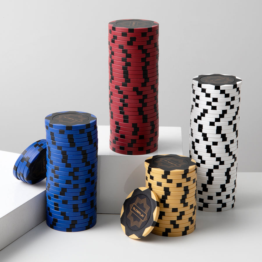 SLOWPLAY Nash Clay Poker Chips | Clay Poker Chips