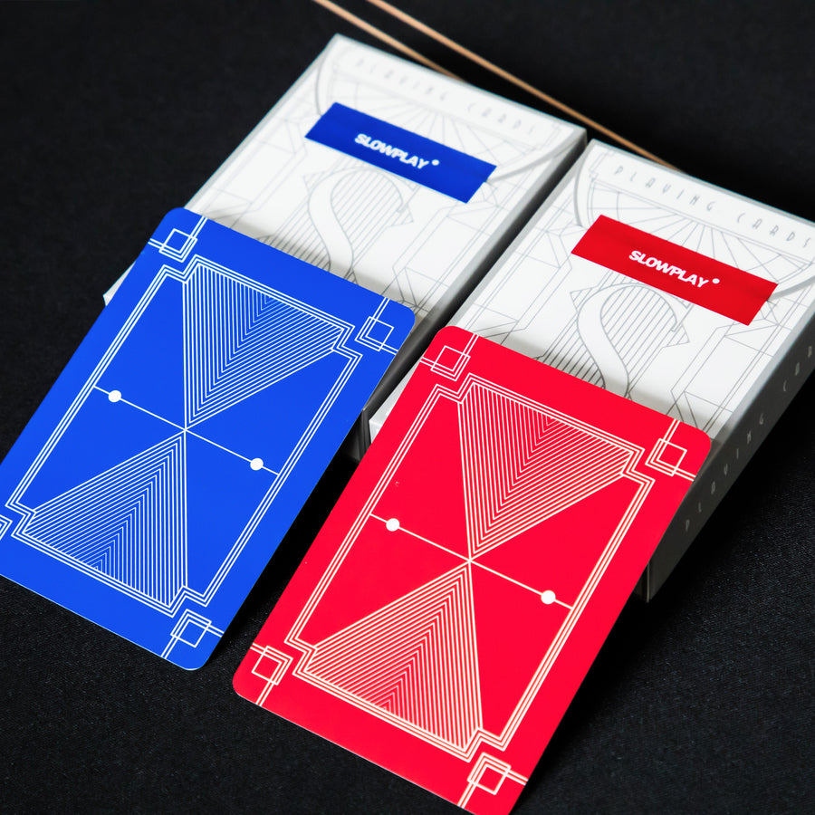SLOWPLAY Plastic Playing Card Set | Poker Playing Card