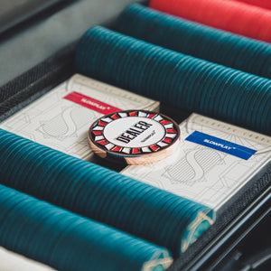 SLOWPLAY Nash Ceramic Poker Set | Ceramic Poker Chips