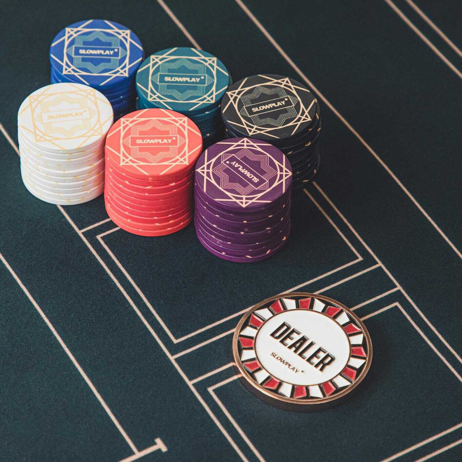 SLOWPLAY Nash Dealer Button | Poker Marker
