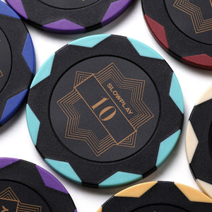 SLOWPLAY Nash Clay Poker Chip Set | Clay Poker Chip Set