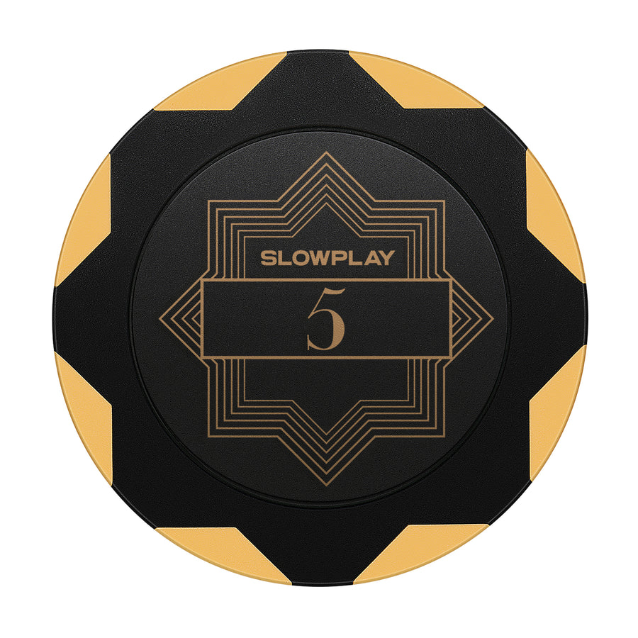 Nash Clay Poker Chips-Black Gold Edition