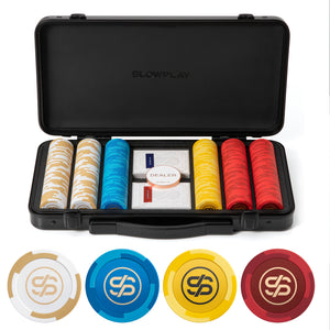 SLOW PLAY Godel ポーカーチップセット オリジナルカスタム Godel Clay Poker Chips Set | Professional Poker Supplies