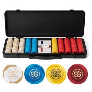 【開封・未使用】SLOWPLAY Godel 14g ポーカーチップ 300枚 Amazon | SLOWPLAY Godel 14g テキサスホールデム用クレイポーカー