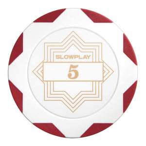 Nash Clay Poker Chips - White Gold Edition