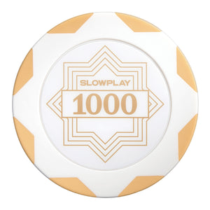 Nash Clay Poker Chips - White Gold Edition