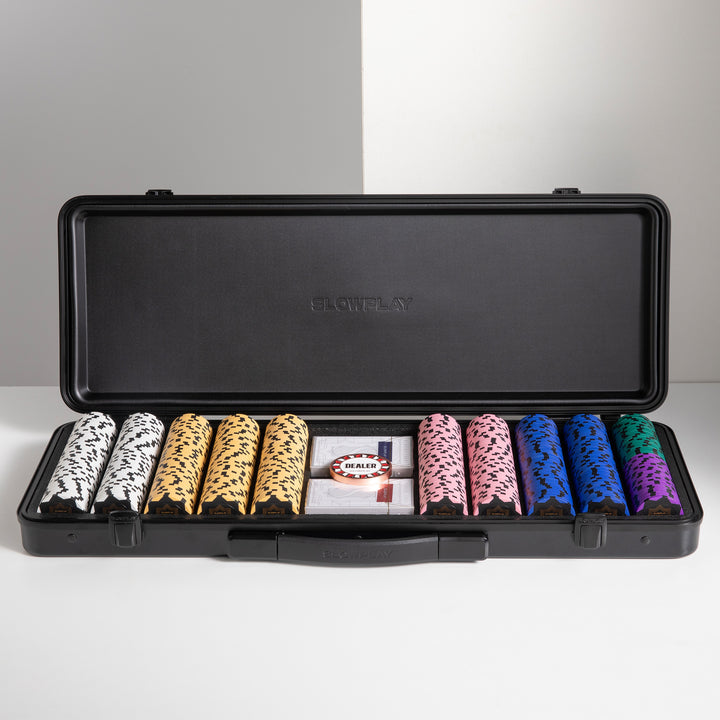 SLOWPLAY Nash Clay Poker Chip Set | Clay Poker Chips