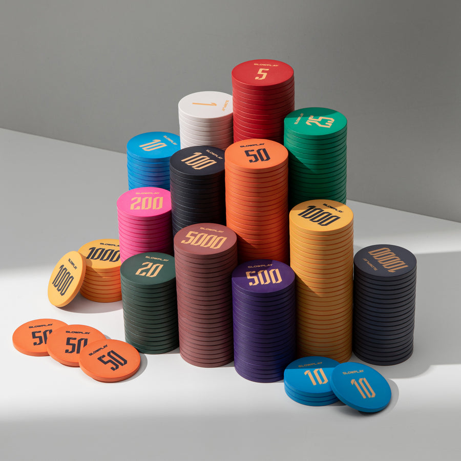 SLOWPLAY Godel Ceramic Poker Chips