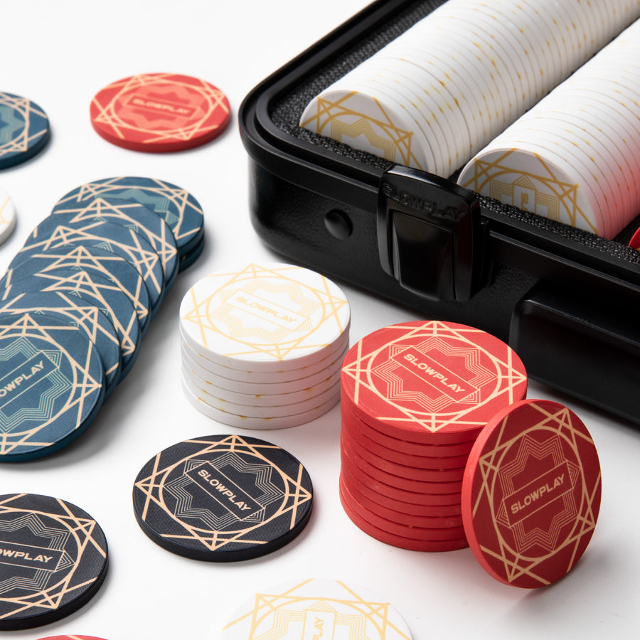 SLOWPLAY Nash Ceramic Poker Chips