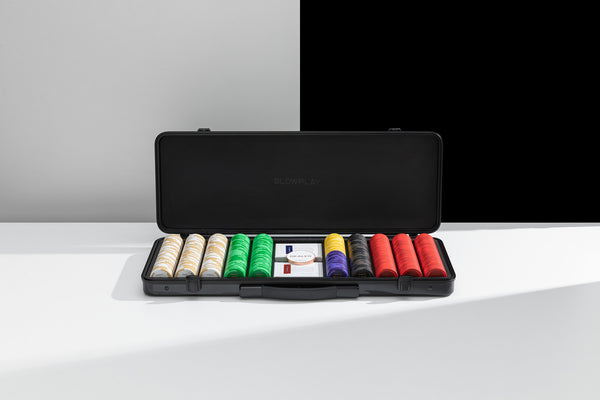 Godel Clay Poker Chip Set - SLOWPLAY Premium Poker Chips Brand