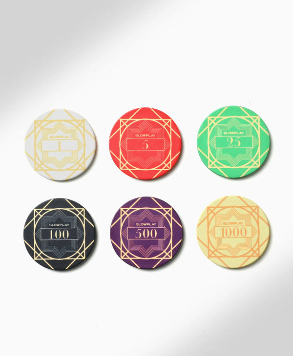 SLOWPLAY Nash Clay Poker Chips