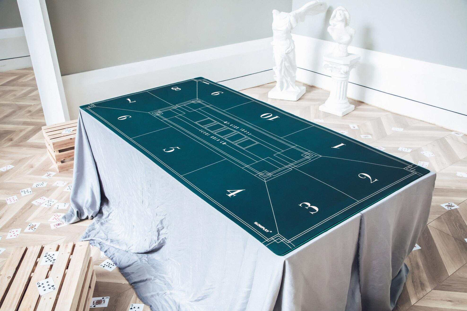 ポーカーマット SLOW PLAY Godelポーカーマット｜SLOWPLAYプロフェッショナルポーカー製品