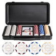 Load image into Gallery viewer, Nash Clay Poker Chip Set - White Gold  Edition- 300 PCS -Non-Numbered
