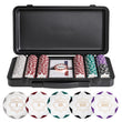 Load image into Gallery viewer, Nash Clay Poker Chip Set - White Gold  Edition- 300 PCS-Numbered-Full Set
