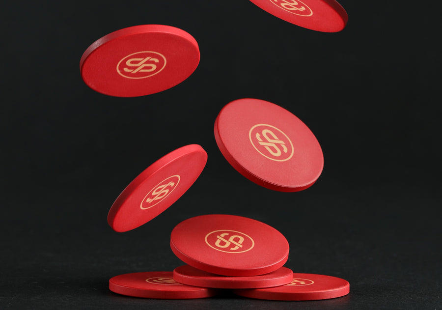 Godel Ceramic Poker Chips Set