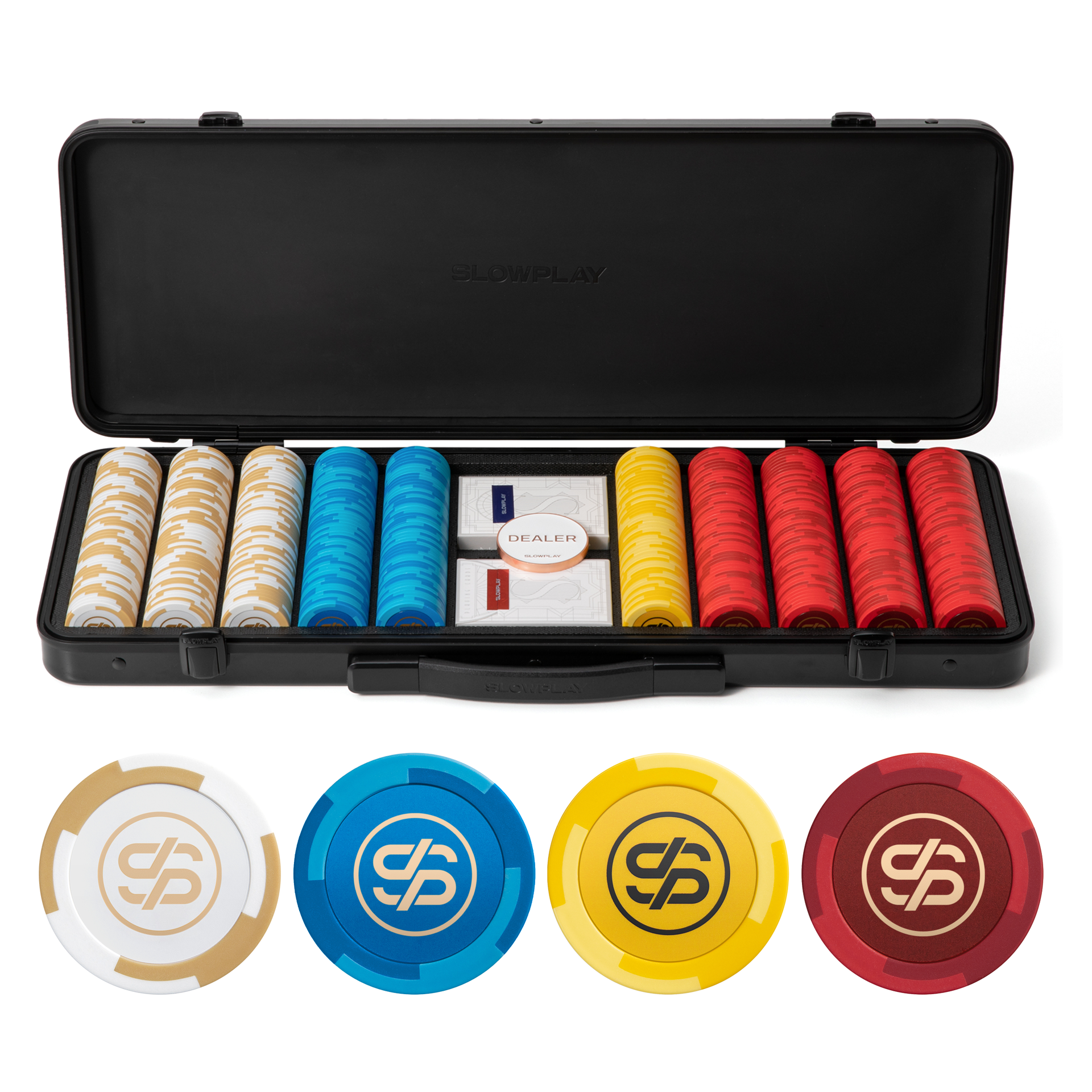 Slowplay godel セラミックポーカーチップセット300枚 Godel Clay Poker Chips Set | Professional Poker Supplies | Shop