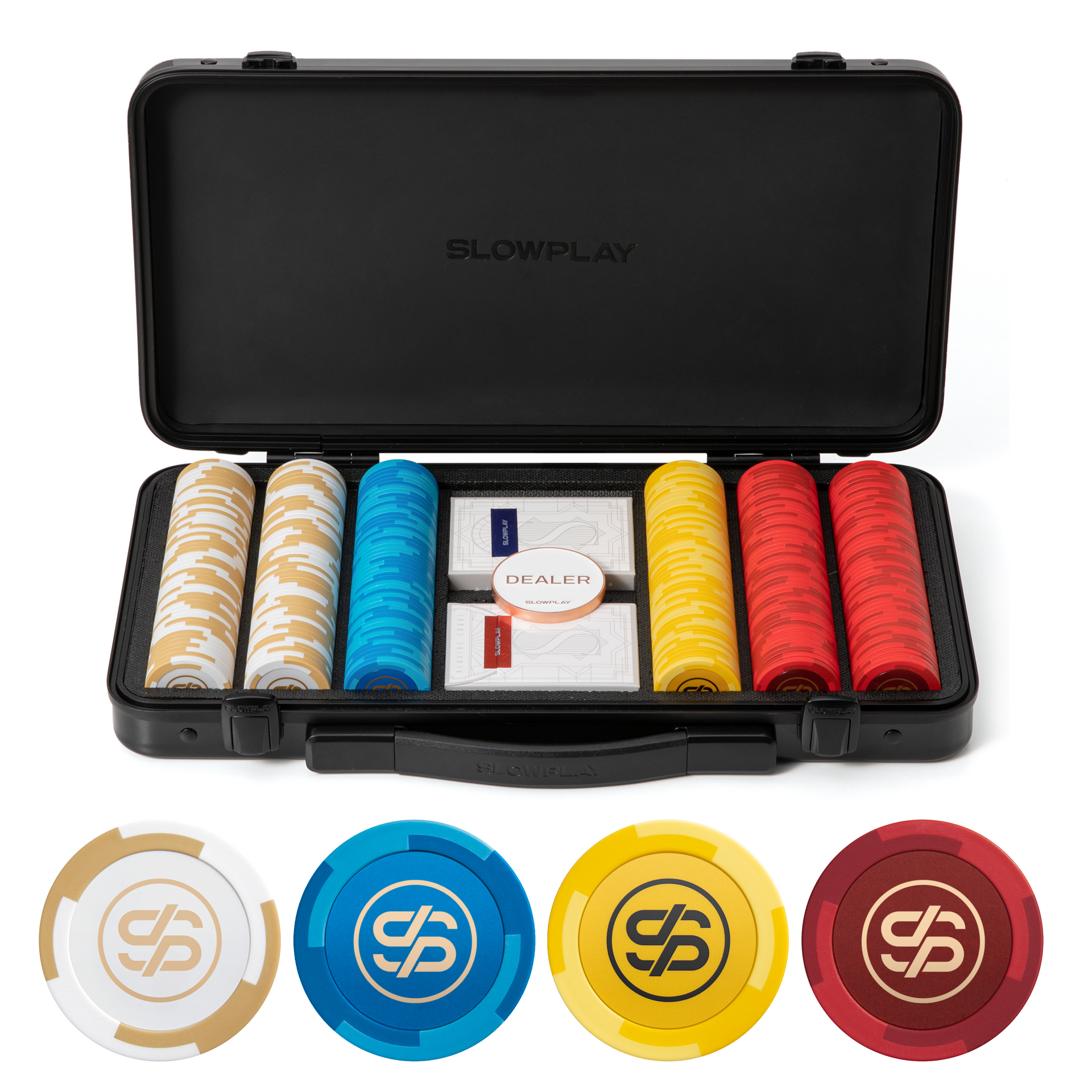 Slowplay godel セラミックポーカーチップセット300枚 Godel Clay Poker Chips Set | Professional Poker Supplies | Shop