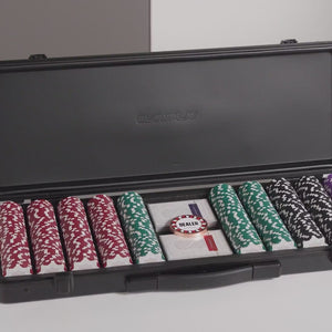 SLOWPLAY Nash Clay Poker Set | White Gold Edition