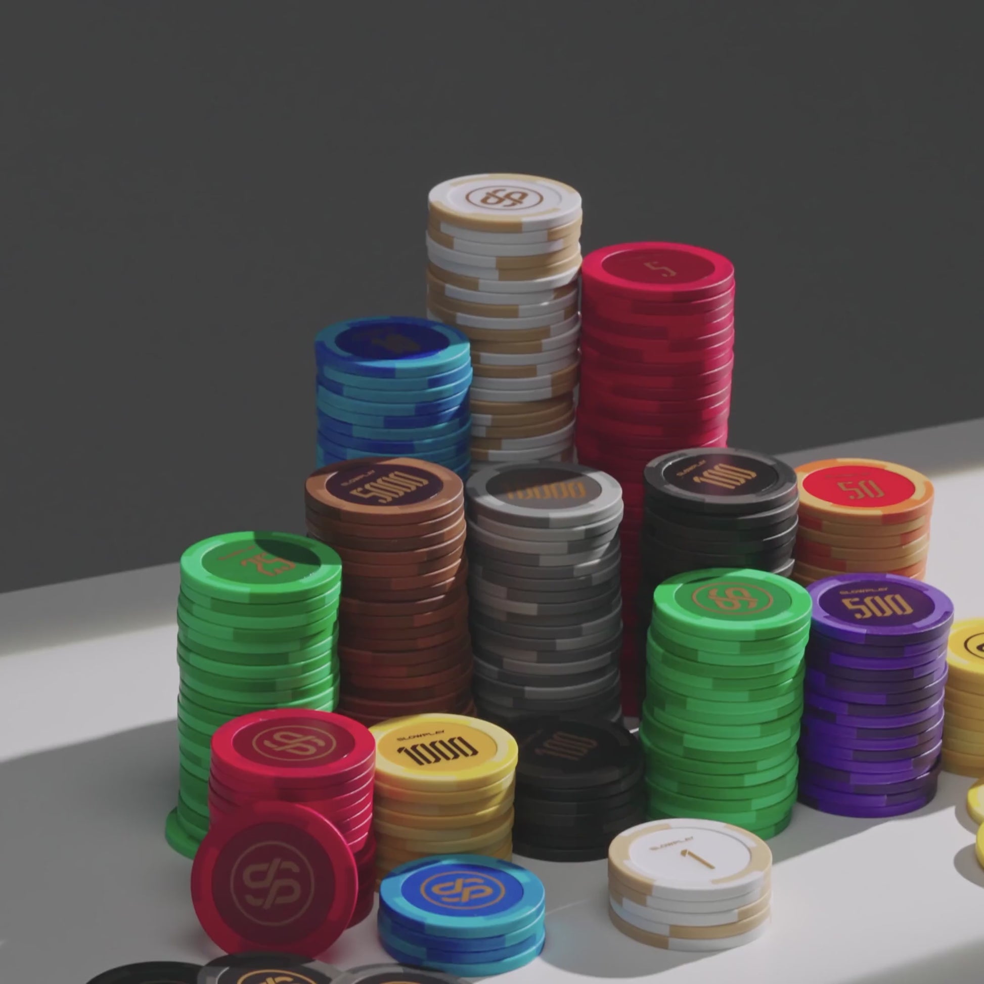 SLOWPLAY Godel Clay Poker Chips