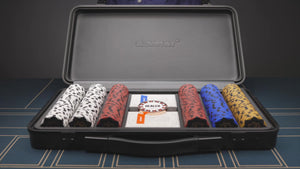 Nash Clay Poker Chip Set for Texas Hold'em | Exquisite Craftsmanship | SLOWPLAY