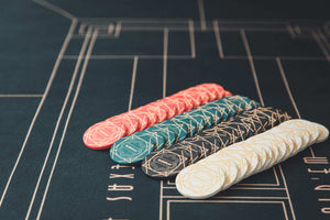 SLOWPLAY Nash Ceramic Poker Chips | First Generation Logo