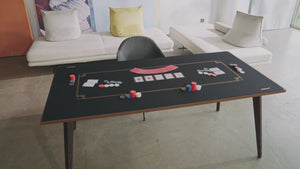 Godel Poker Mat | Minimalistic Design | The Ultimate Poker Experience
